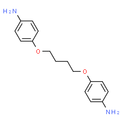 ChemSpider 2D Image | 4,4'-(1,4-Butanediyl)dioxydianiline | C16H20N2O2