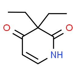 ChemSpider 2D Image | Pyrithyldione | C9H13NO2