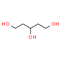 ChemSpider 2D Image | 1,3,5-Pentanetriol | C5H12O3