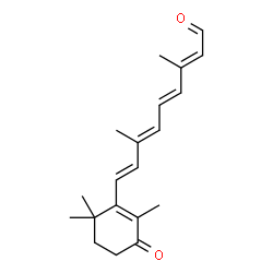 ChemSpider 2D Image | 4-Oxoretinal | C20H26O2