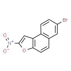ChemSpider 2D Image | 7-Bromo-2-nitronaphtho[2,1-b]furan | C12H6BrNO3