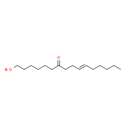ChemSpider 2D Image | 7-Oxo-10-hexadecen-1-ol | C16H30O2