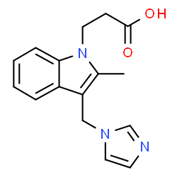 ChemSpider 2D Image | Dazmegrel | C16H17N3O2