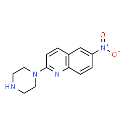 ChemSpider 2D Image | 6-Nitroquipazine | C13H14N4O2