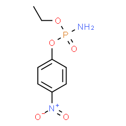 ChemSpider 2D Image | Ethyl 4-nitrophenyl phosphoramidate | C8H11N2O5P