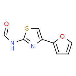 ChemSpider 2D Image | N-[4-(2-Furyl)-1,3-thiazol-2-yl]formamide | C8H6N2O2S