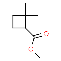 ChemSpider 2D Image | Methyl 2,2-dimethylcyclobutanecarboxylate | C8H14O2