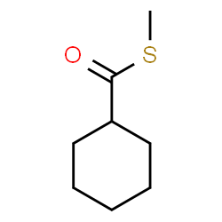 ChemSpider 2D Image | S-Methyl cyclohexanecarbothioate | C8H14OS