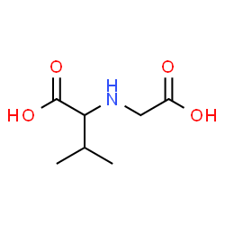 ChemSpider 2D Image | N-(Carboxymethyl)valine | C7H13NO4
