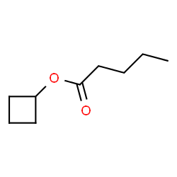 ChemSpider 2D Image | Cyclobutyl valerate | C9H16O2