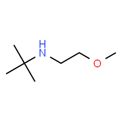 ChemSpider 2D Image | tert-butyl(2-methoxyethyl)amine | C7H17NO