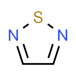 ChemSpider 2D Image | 1,2,5-Thiadiazole | C2H2N2S