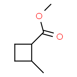 ChemSpider 2D Image | Methyl 2-methylcyclobutanecarboxylate | C7H12O2