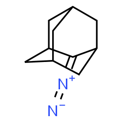 ChemSpider 2D Image | diazoadamantane | C10H14N2