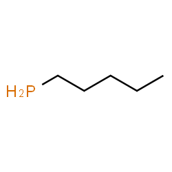 ChemSpider 2D Image | Pentylphosphine | C5H13P