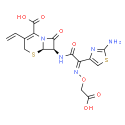 ChemSpider 2D Image | (E)-cefixime anhydrous | C16H15N5O7S2