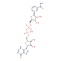 ChemSpider 2D Image | nicotinamide purin-6-ol-dinucleotide | C21H26N6O15P2