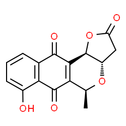 ChemSpider 2D Image | NANAOMYCIN D | C16H12O6