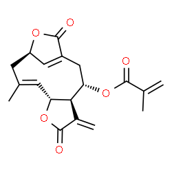 ChemSpider 2D Image | Deoxyelephantopin | C19H20O6