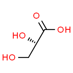 ChemSpider 2D Image | L-glyceric acid | C3H6O4