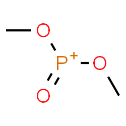 ChemSpider 2D Image | Dimethoxy(oxo)phosphonium | C2H6O3P