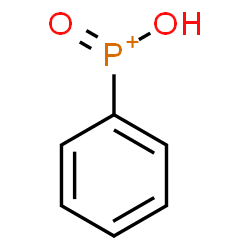 ChemSpider 2D Image | Hydroxy(oxo)phenylphosphonium | C6H6O2P