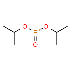 ChemSpider 2D Image | Diisopropoxy(oxo)phosphonium | C6H14O3P