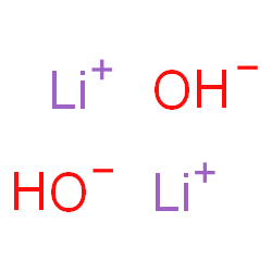 ChemSpider 2D Image | Lithium hydroxide (1:1) | H2Li2O2
