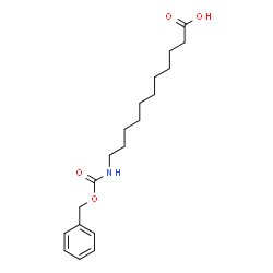 ChemSpider 2D Image | 11-{[(Benzyloxy)carbonyl]amino}undecanoic acid | C19H29NO4