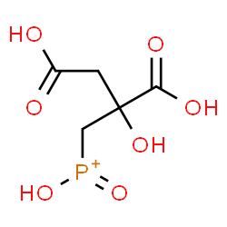 ChemSpider 2D Image | (2,3-Dicarboxy-2-hydroxypropyl)(hydroxy)oxophosphonium | C5H8O7P