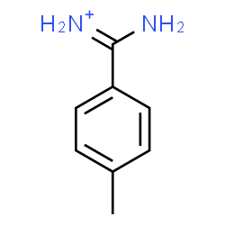 ChemSpider 2D Image | Amino(4-methylphenyl)methaniminium | C8H11N2