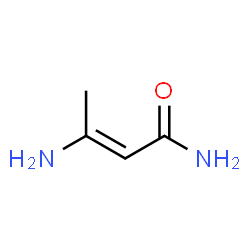 ChemSpider 2D Image | 3-aminocrotonamide | C4H8N2O