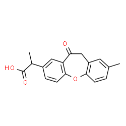 ChemSpider 2D Image | Bermoprofen | C18H16O4