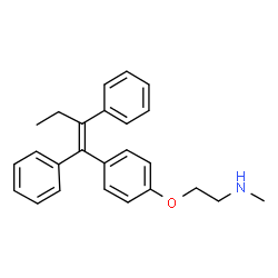 ChemSpider 2D Image | Desmethyltamoxifen | C25H27NO