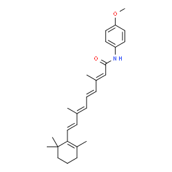 ChemSpider 2D Image | N-4-Methoxyphenylretinamide | C27H35NO2