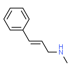 ChemSpider 2D Image | 3-Methylamino-1-phenylprop-1-ene | C10H13N