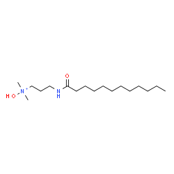 ChemSpider 2D Image | [3-(Dodecanoylamino)propyl](hydroxy)dimethylammonium | C17H37N2O2