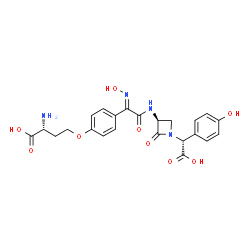 ChemSpider 2D Image | nocardicin A | C23H24N4O9
