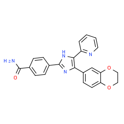 ChemSpider 2D Image | D4476 | C23H18N4O3