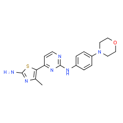 ChemSpider 2D Image | CYC-116 | C18H20N6OS