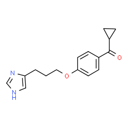ChemSpider 2D Image | Ciproxifan | C16H18N2O2