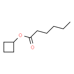 ChemSpider 2D Image | Cyclobutyl hexanoate  | C10H18O2