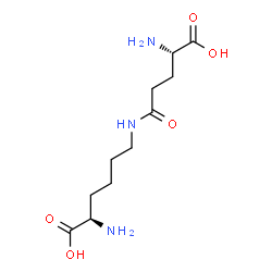 ChemSpider 2D Image | N~6~-L-gamma-Glutamyl-D-lysine | C11H21N3O5