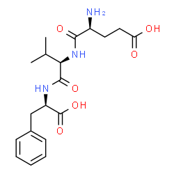 ChemSpider 2D Image | L-alpha-Glutamyl-D-valyl-D-phenylalanine | C19H27N3O6