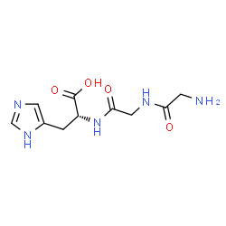 ChemSpider 2D Image | Glycylglycyl-D-histidine | C10H15N5O4