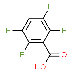 ChemSpider 2D Image | 2,3,5,6-Tetrafluorobenzoic acid | C7H2F4O2