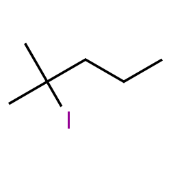 ChemSpider 2D Image | 2-Iodo-2-methylpentane | C6H13I