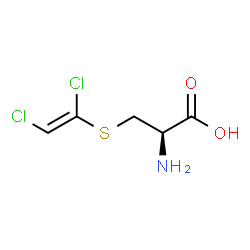 ChemSpider 2D Image | S-(cis-1,2-dichlorovinyl)-L-cysteine | C5H7Cl2NO2S