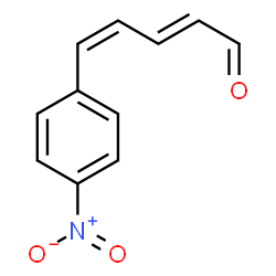 ChemSpider 2D Image | (2E,4Z)-5-(4-Nitrophenyl)-2,4-pentadienal | C11H9NO3