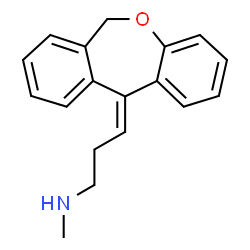 ChemSpider 2D Image | desmethyldoxepin | C18H19NO